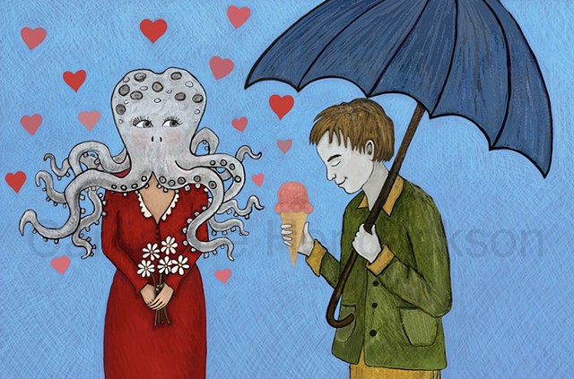 Her love of icecream.