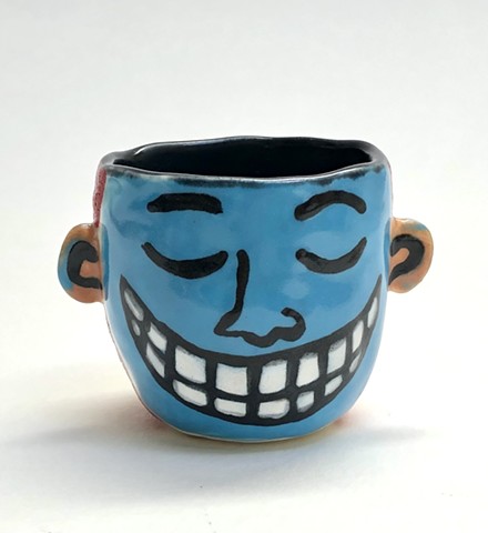 Face vessel (porcelain). 