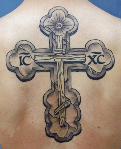 orthodox cross detail