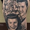 Mom and Dad Portrait Tattoo