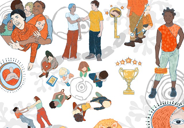 Theatre Education--Consent-Based Practices for K-12+, Illustration