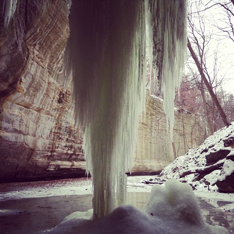 Untitled, Waterfall, Starved Rock