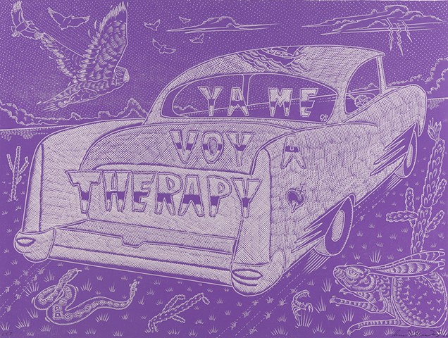 Ya Me Voy A Therapy II (Violet)
