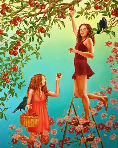 Apples, oil on canvas
60 x 48 inches