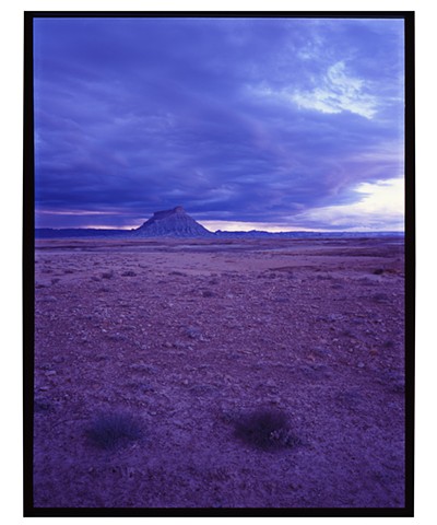 "Dark Distant Mountain, Southern Utah"