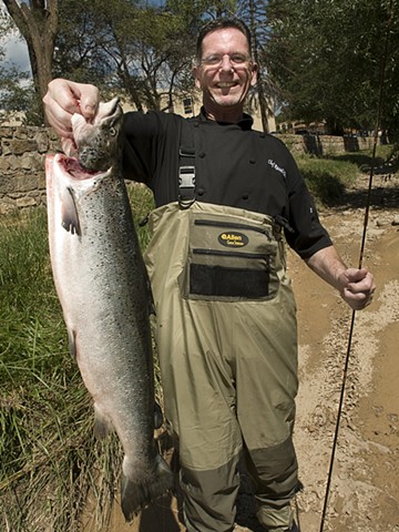 "Chef Russell and the Salmon of the Santa Fe River"