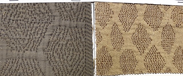 textured geometric designs for woven matelasse blankets