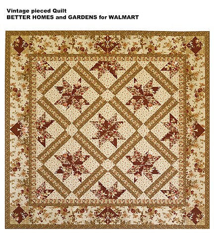 Vintage quilt for BETTER HOMES and GARDENS