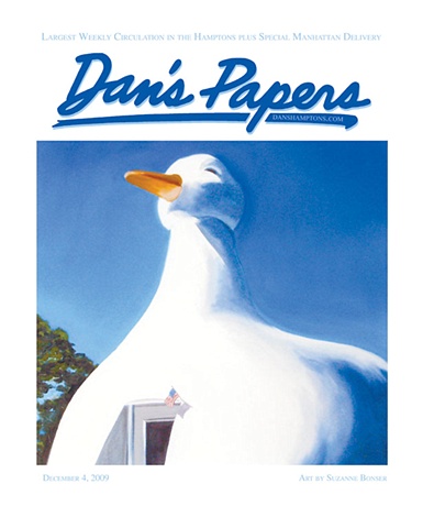 "The Big Duck" on the cover of Dan's Papers
