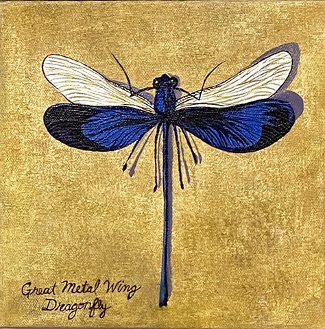 Metal Wing Dragonfly