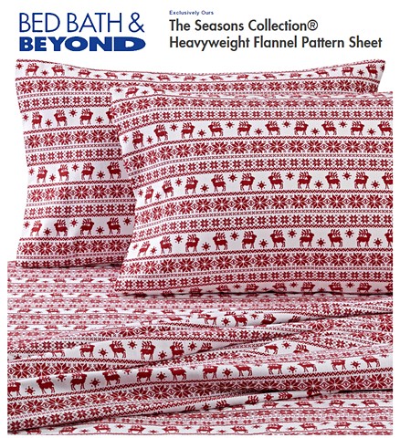 Scandi  flannel- Bed Bath and Beyond