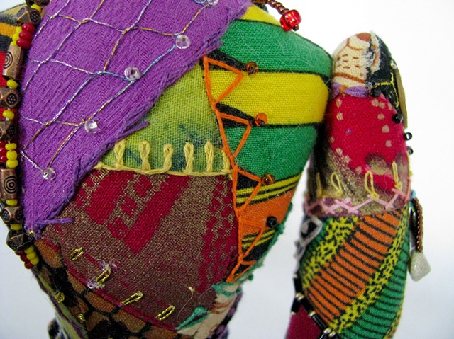 Tribute: African A  
Stitch Detail