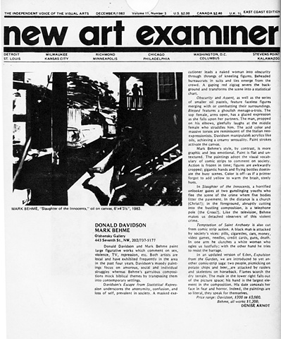 The New Art Examiner Review