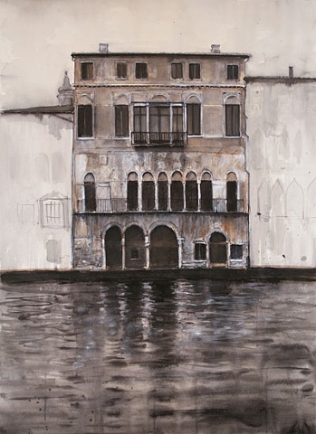 Doug Russell: Travel Drawing Venice Italy