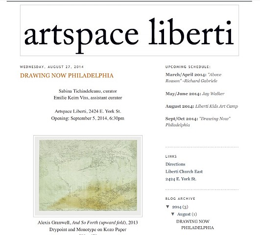 Artspace Liberti: Drawing Now