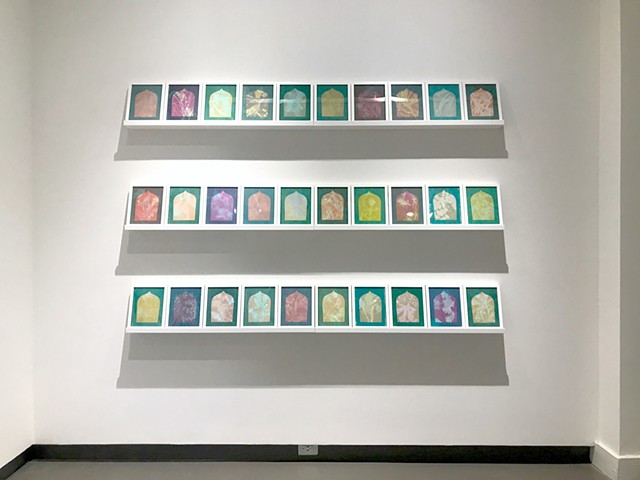 Macchia Siciliana, installation view, GSU Faculty Triennial, Ernest G. Welch School of Art Gallery