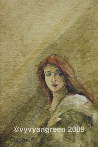 Lady with Red Hair