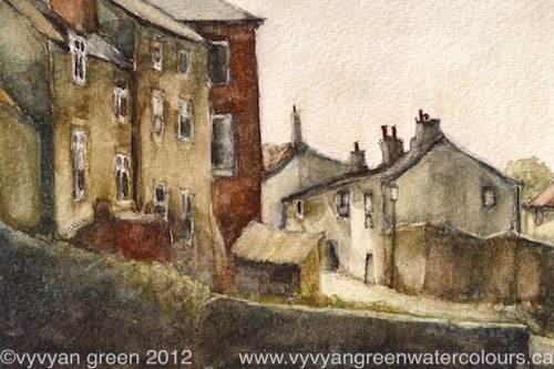 Staithes Beck, evening.