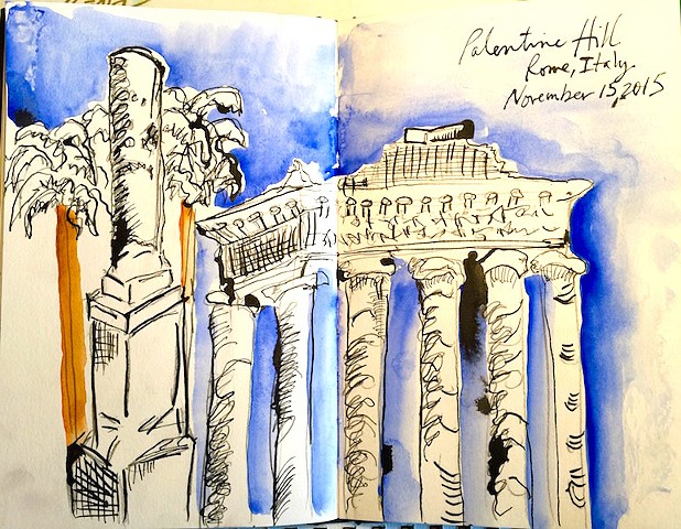 Rome, Italy — My sketches