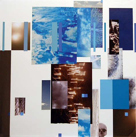Collage with Requiem in Blues