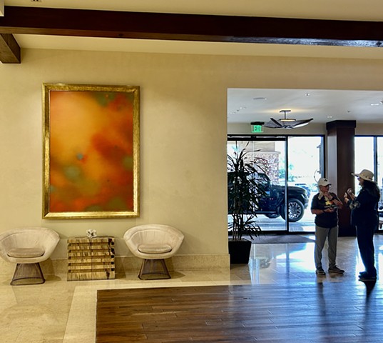 Installation view, Ritz Carlton Hotel, Palm Springs