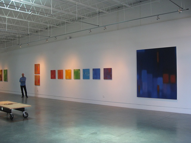 Installation view of exhibition
Julian Jackson, Aura
at Page Bond Gallery, Richmond VA
Oct-Nov 2011