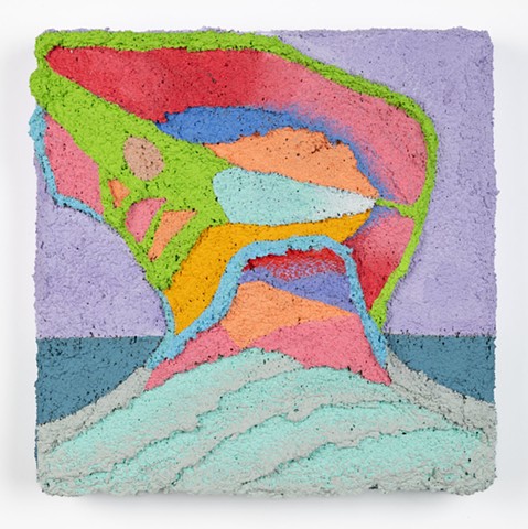 Pink-Hooded Figure, Facing Away