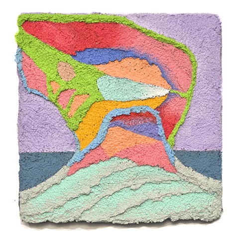 Pink-Hooded Figure, Facing Away