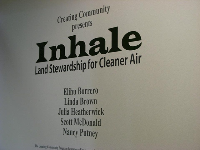 Art Council of Kern County Art Residency - Creating Community Inhale Exhitibiton