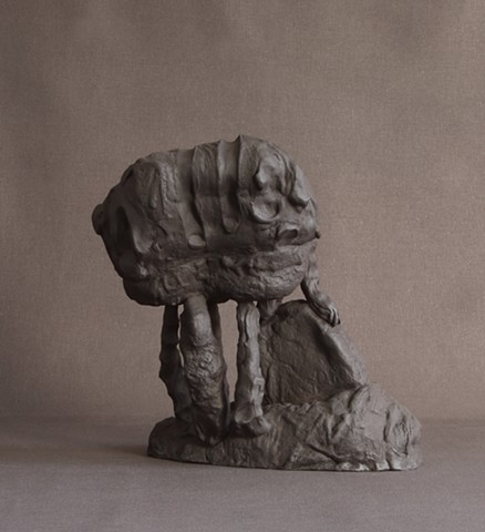 Stones buried standing 5