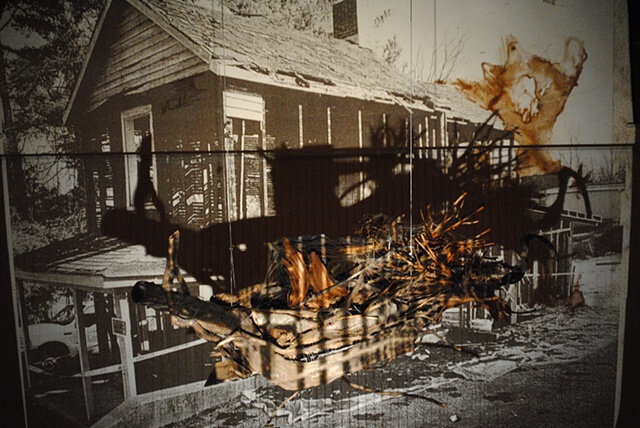 Untitled, Suspension in Burning House