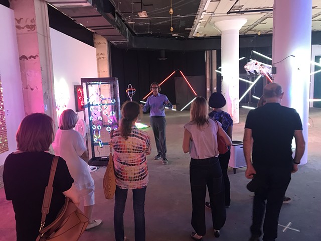 Speaking with Gallerist Ken Saunders | Neon and Light Museum | September 2021
