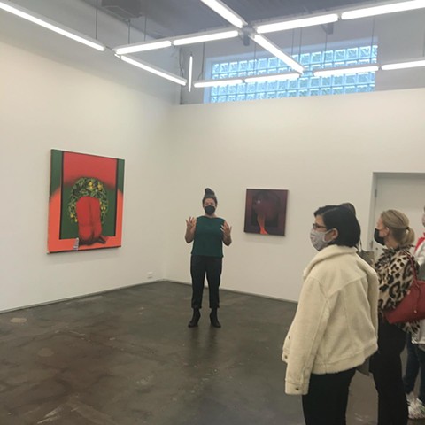 Rena Sternberg Art Tour at Monique Meloche Gallery