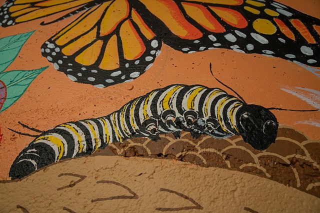 Monarch Butterflies at BareWolf Brewing in collaboration with Stevie Bareford