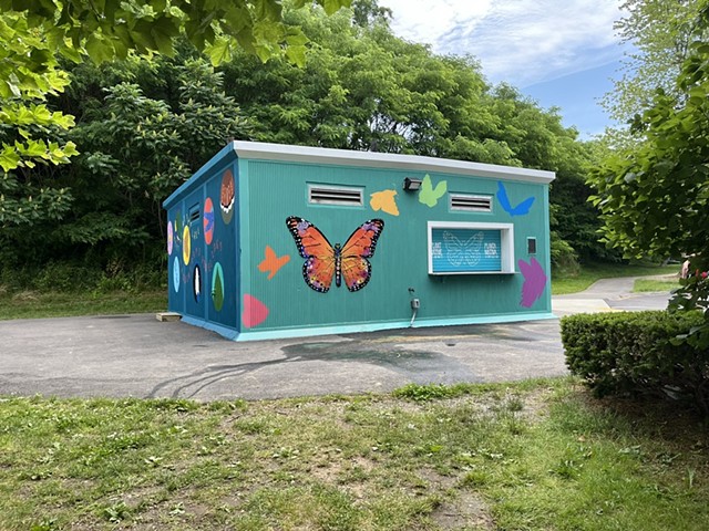 Lake Gardner Mural for Amesbury Department of Recreation