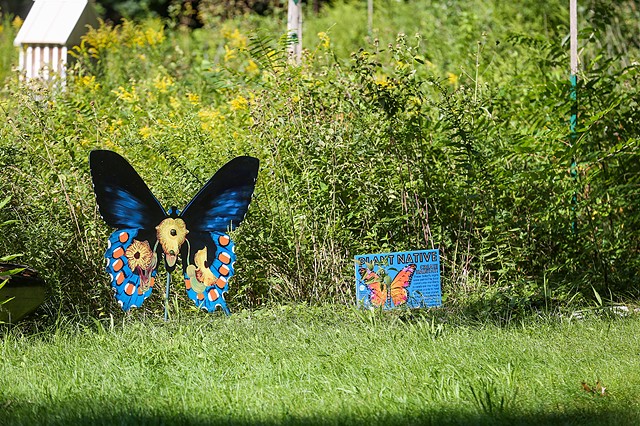 Camp Kent 2023 Butterfly Mural Migration, photo credit John Andrews