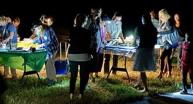 Dark Skies lecture and glow-in-the-dark garden stepping stone workshop