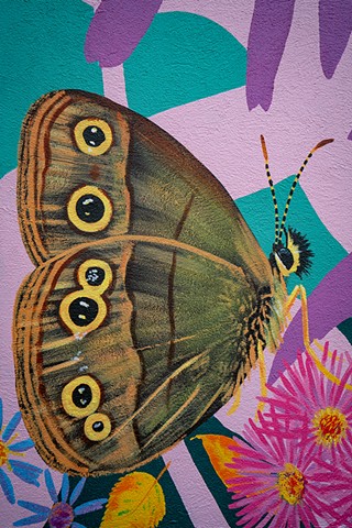 Native Plant + Pollinator Mural