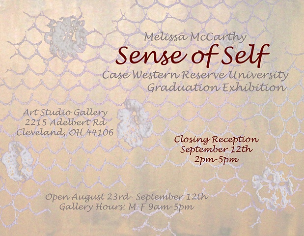 Sense of Self Show Card (back)
