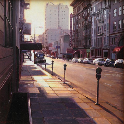 Sunrise on Geary Street 