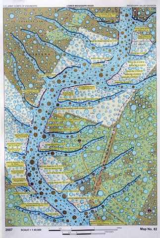 Mississippi River Chart Tree: DETAIL Charts #82