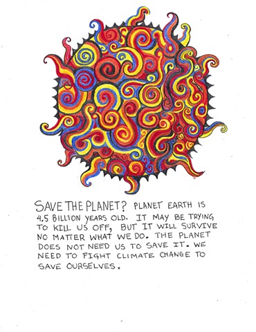 Notebook of Notes: Save the Planet?