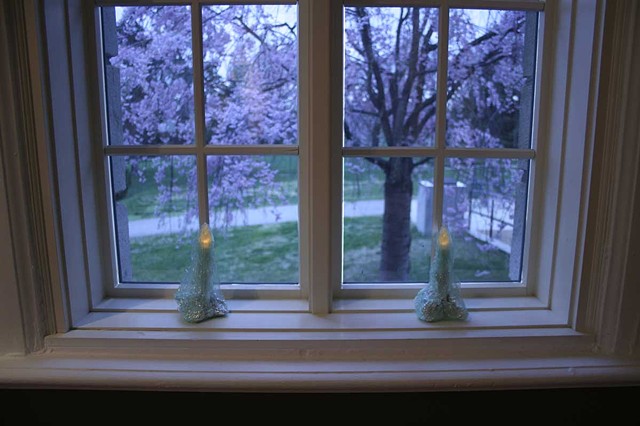 RIVER ROOM, 2013, Detail
Window with Candles
