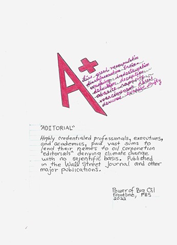 Notebook of Notes: Aditorial