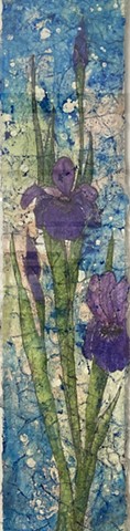Blue Iris Batik