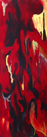 the red painting