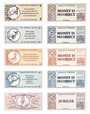 artist money, currency by Annie Bissett