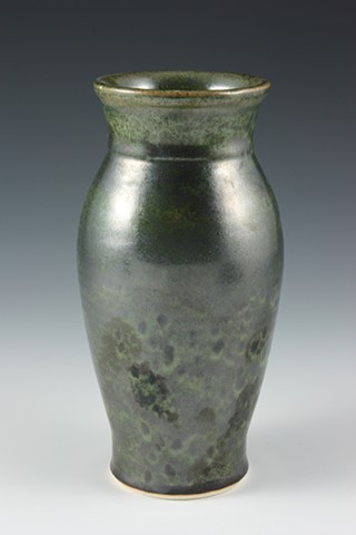Stoneware Vase by Tom Szmrecsanyi