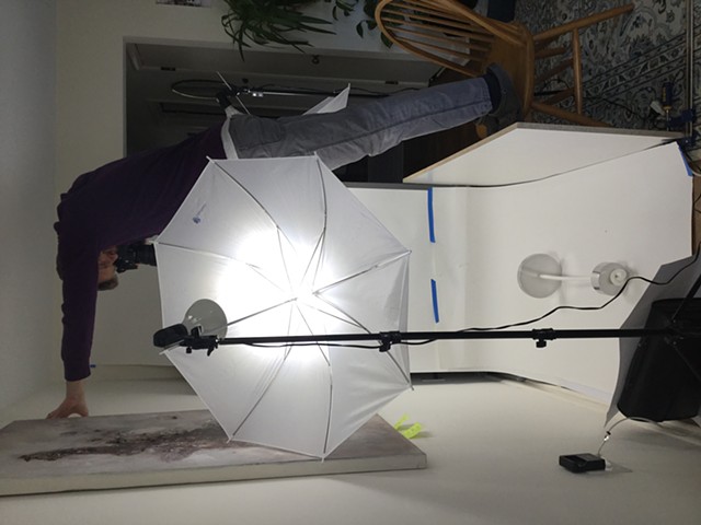 Photographing artwork