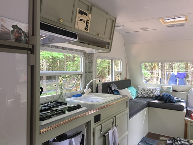 Renovated camper 
